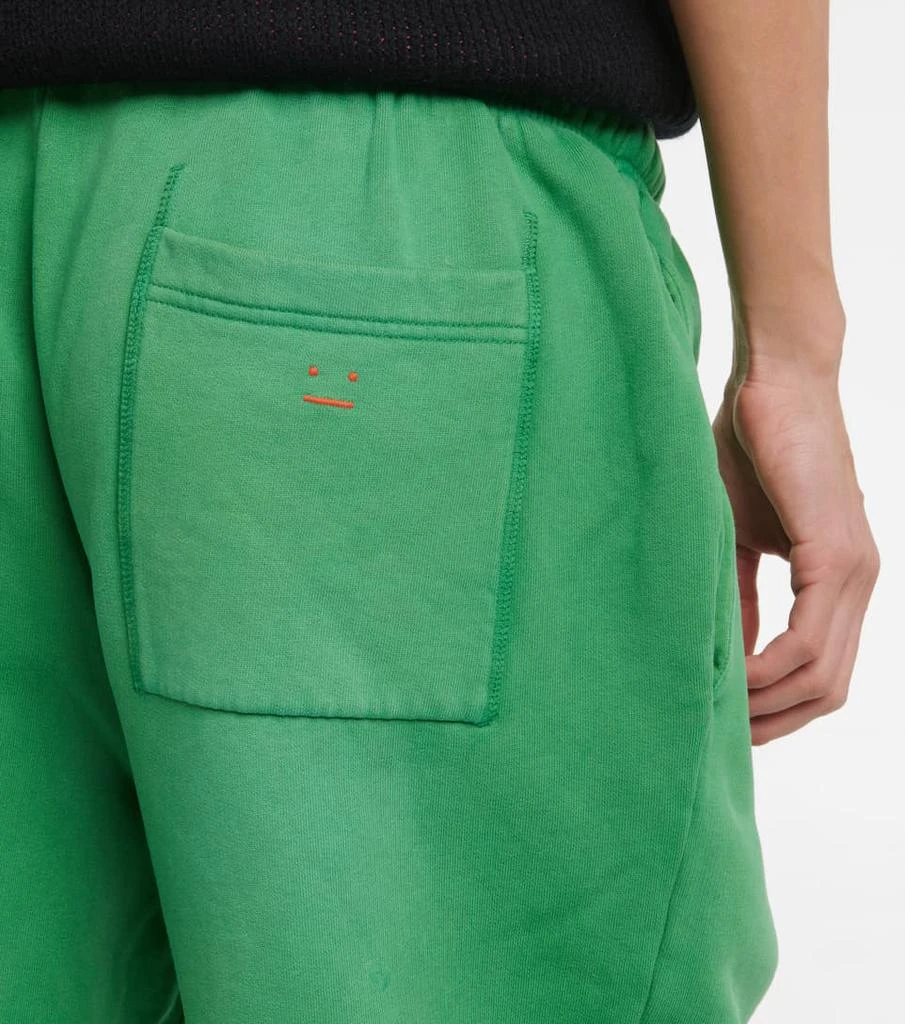 Acne Studios Face patch cotton sweatpants 5