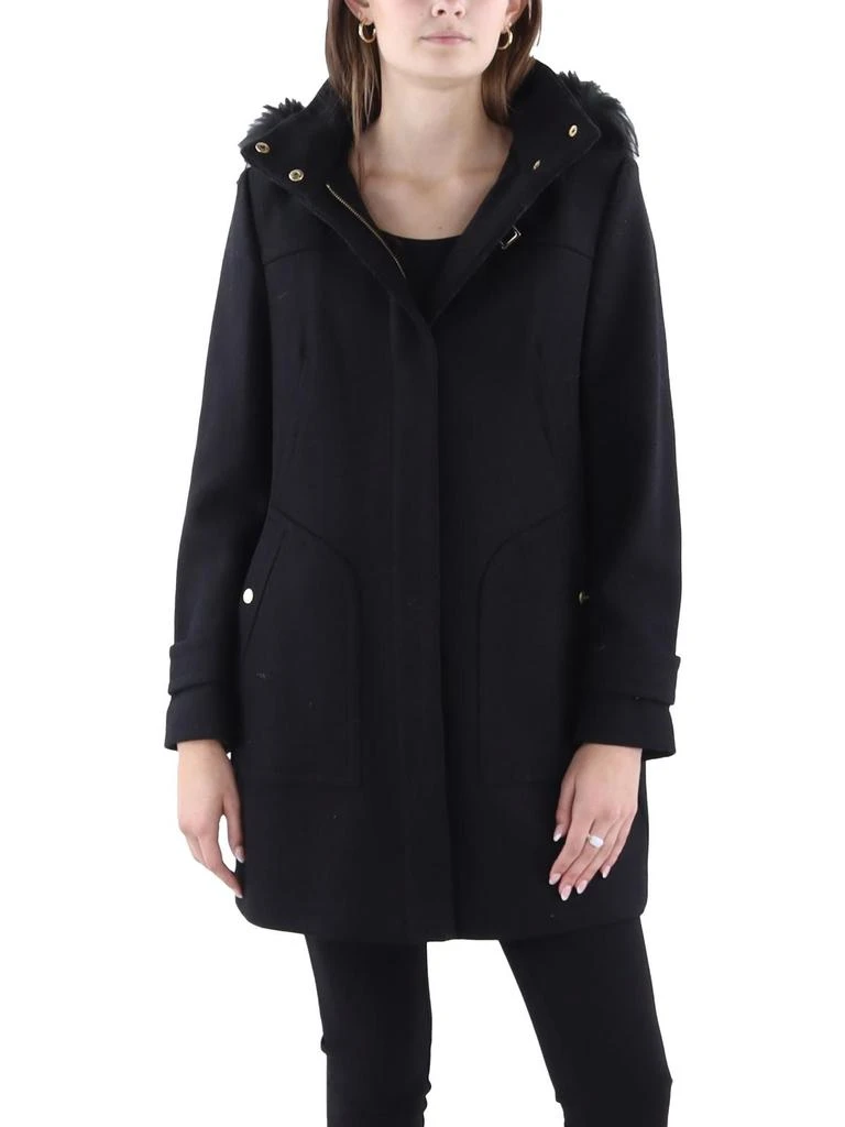 Cole Haan Womens Winter Wool Duffle Coat 1