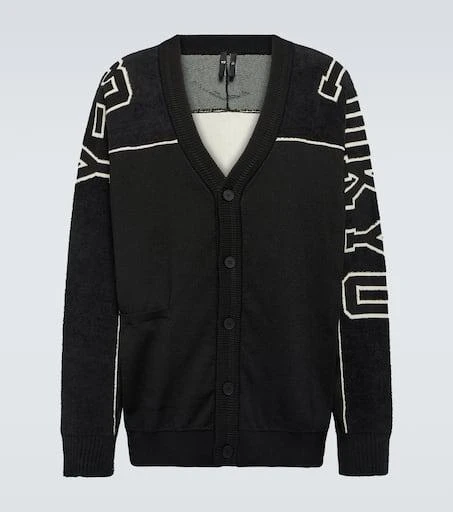 Y-3 Logo cardigan 1