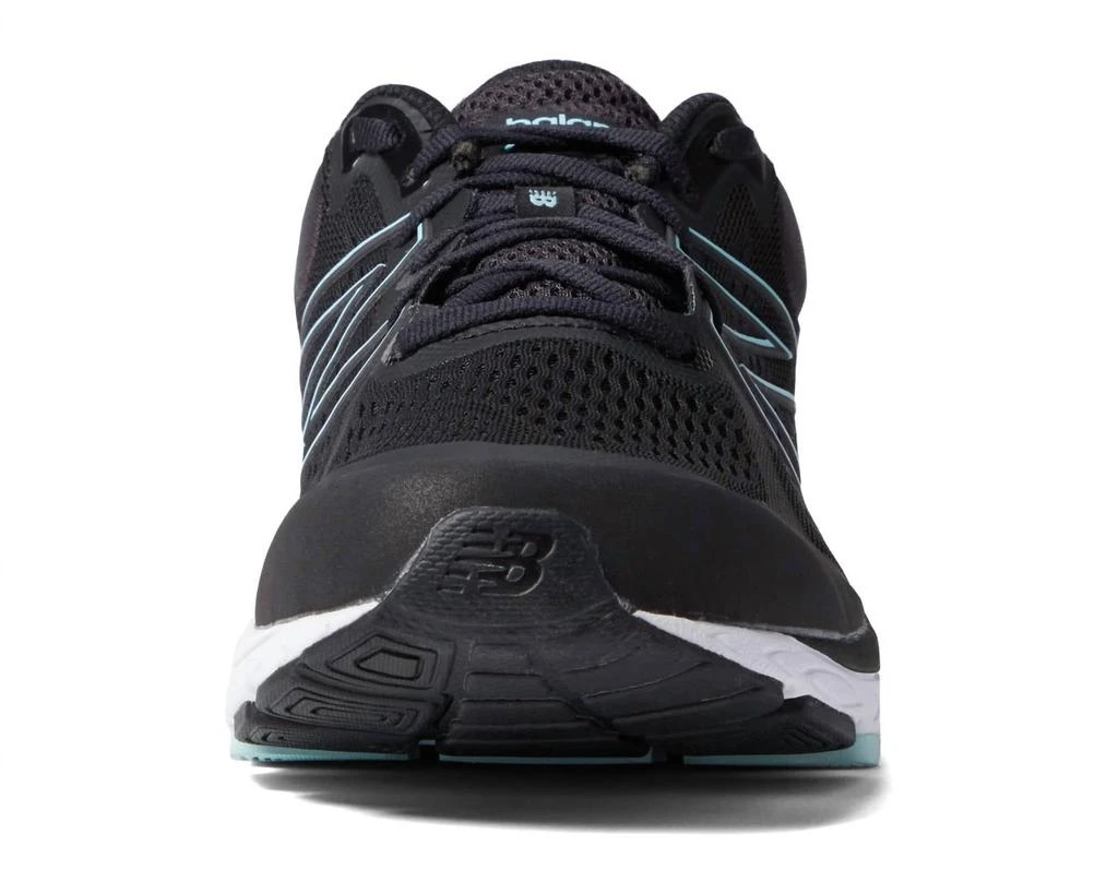 New Balance Women's 840V5 Athletic Shoe Wide Width In Black/storm Blue 3