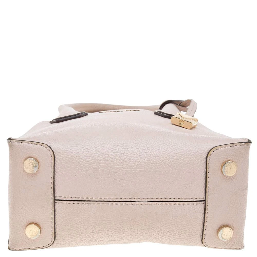 Michael Kors Michael Kors Blush Pink Leather Mini Mercer Tote 6