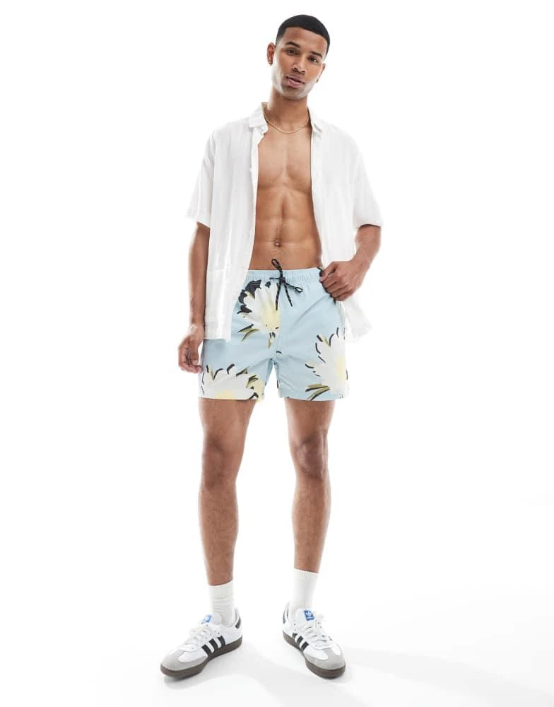 Jack 
Jones Jack 
Jones swim shorts in abstract floral print 3