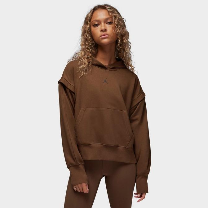 jd nike brown hoodie