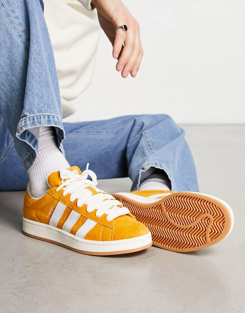 Adidas adidas Originals Campus 00s trainers in yellow 1