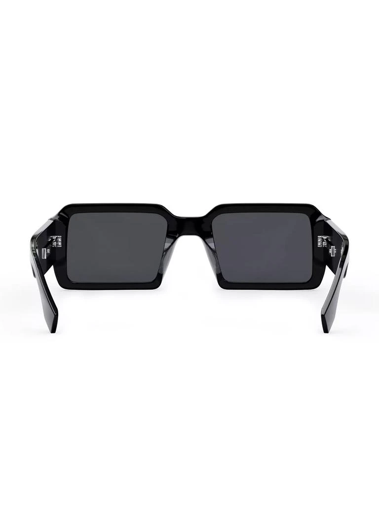 Fendi O'Lock Fendigraphy 52MM Rectangular Sunglasses 6