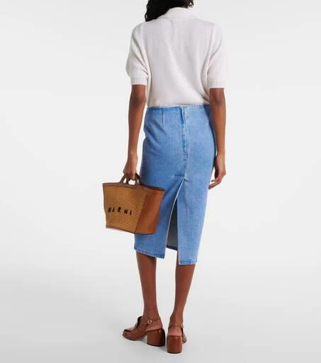 Marni Denim midi skirt 3
