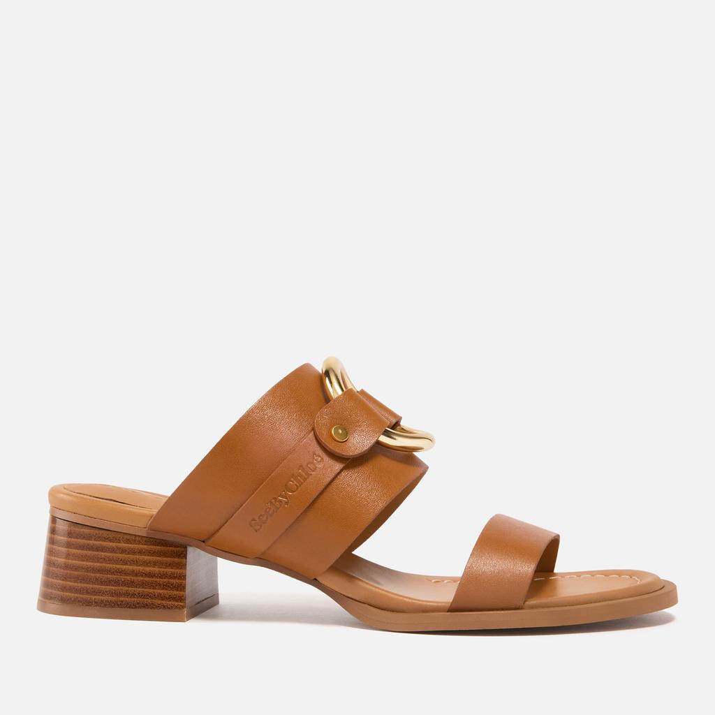 See by Chloé See By Chloé Women's Hana Leather Heeled Sandals