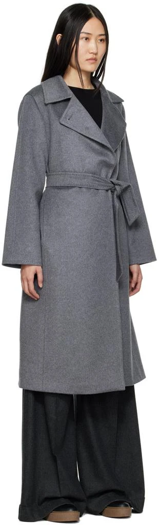 Max Mara Gray Manuela Icon Coat 2