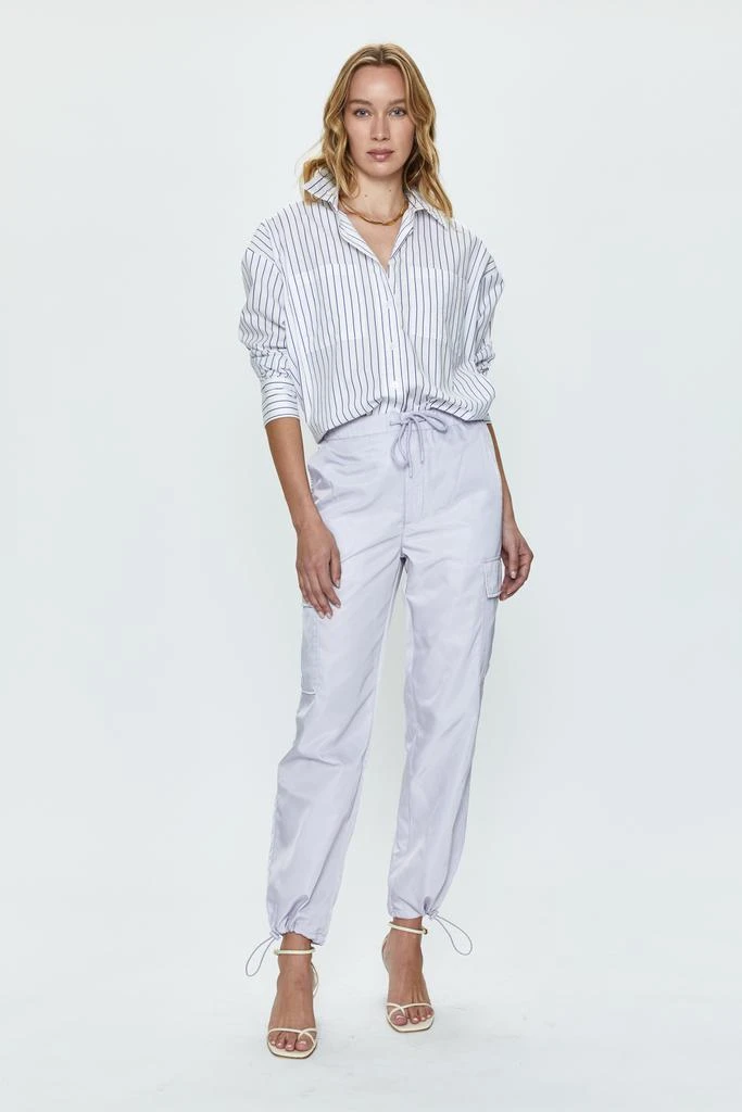 Pistola Denim Jade Cargo Trouser - Lilac Mist 1