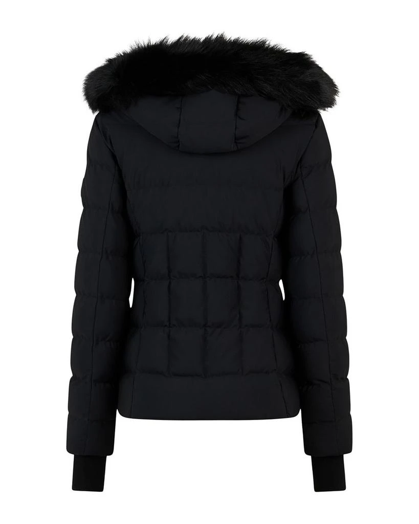 Moose Knuckles Betta Shearling Trim Down Puffer Jacket 6