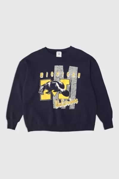 Delta Vintage University of Michigan Wolverines Sweatshirt 001