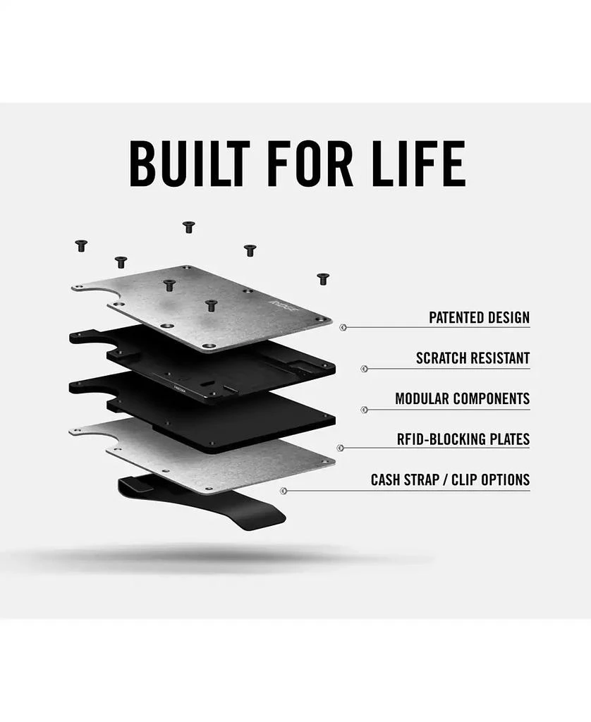 The Ridge Men's RIDGE WALLET - Alaska Twilight - Cash Strap 8