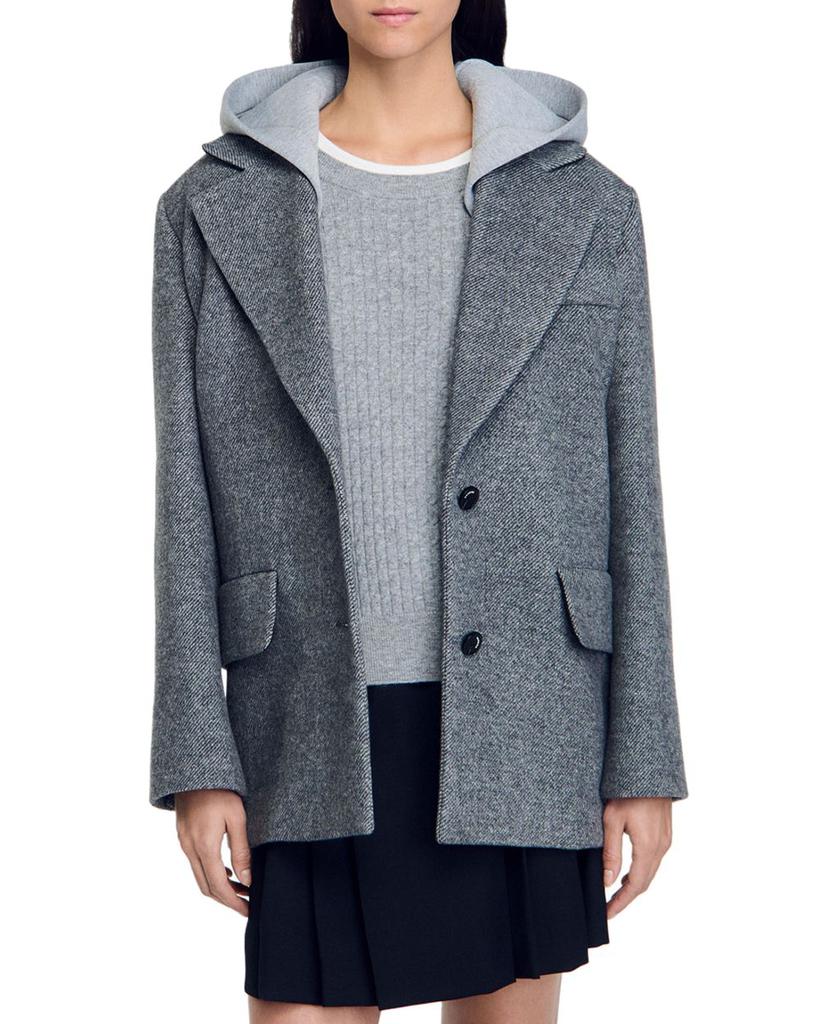 Shop Oliver Removable Hood Coat on Sale at BeyondStyle – Get