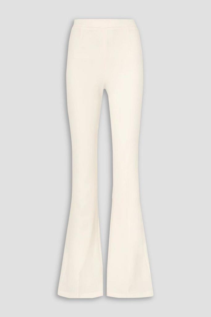 Safiyaa Halluana stretch-crepe flared pants