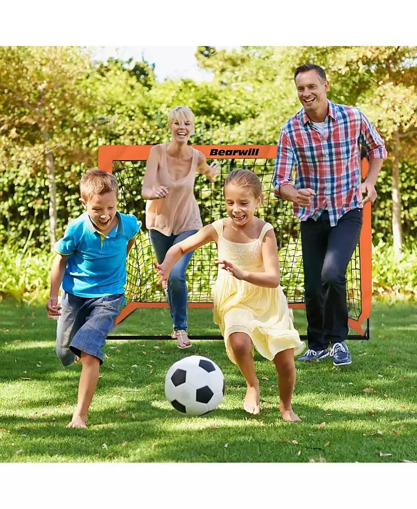 Bearwill Kids Soccer Goal Set of 2, 4x3FT Pop Up Backyard Goals with Training Kit - Includes Ball, Cones, Ladder
Targets 8