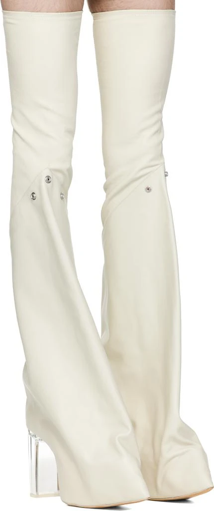 Rick Owens Off-White Concordians Taco Kiss Boots 4