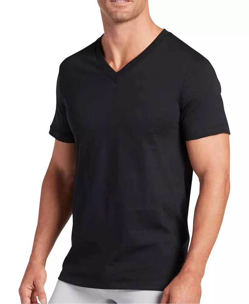 Jockey Men's 3-Pack Classic V-Neck Undershirts 1