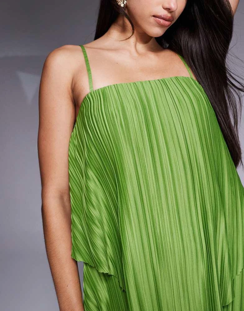 green emerald velvet dress Green Plisse Halter Back Tie Maxi Dress  PinkBlush