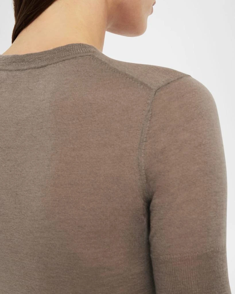Joseph Cashair Semi-Sheer Cashmere Top 6