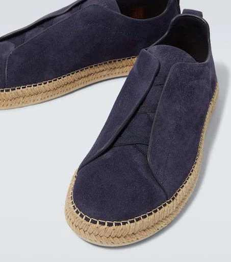Zegna Triple Stitch suede espadrilles 3