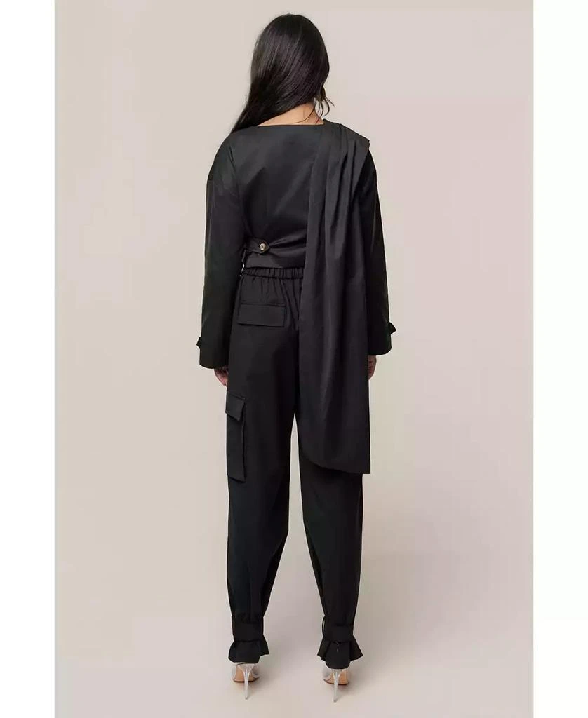 JLUXLABEL Women
s Autumn Flow Cargo Pants 7