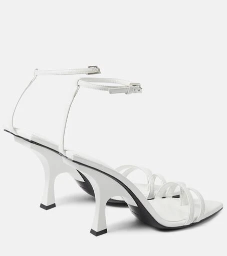 The Attico Ester 95 leather sandals 3