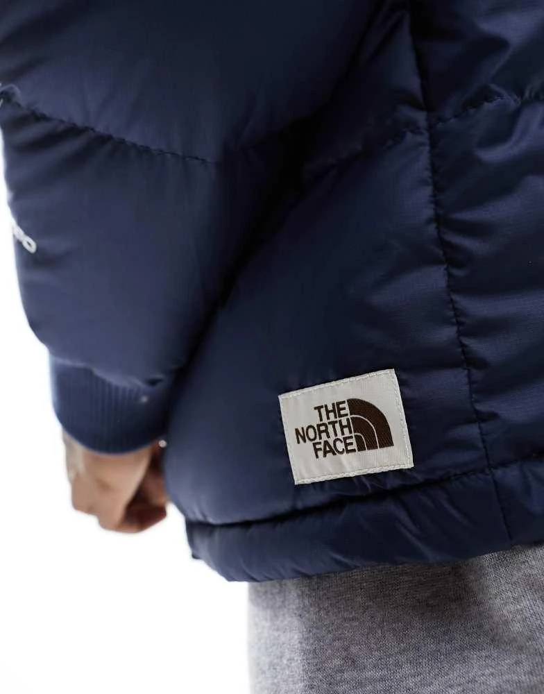 The North Face The North Face Heritage Paralta down puffer jacket in navy 3