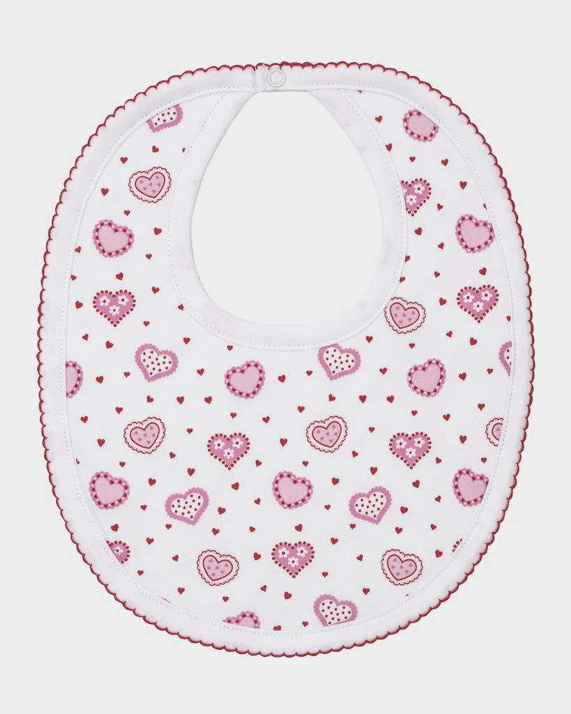 Kissy Kissy Heartfelt Hearts Blanket and Bib Set 4