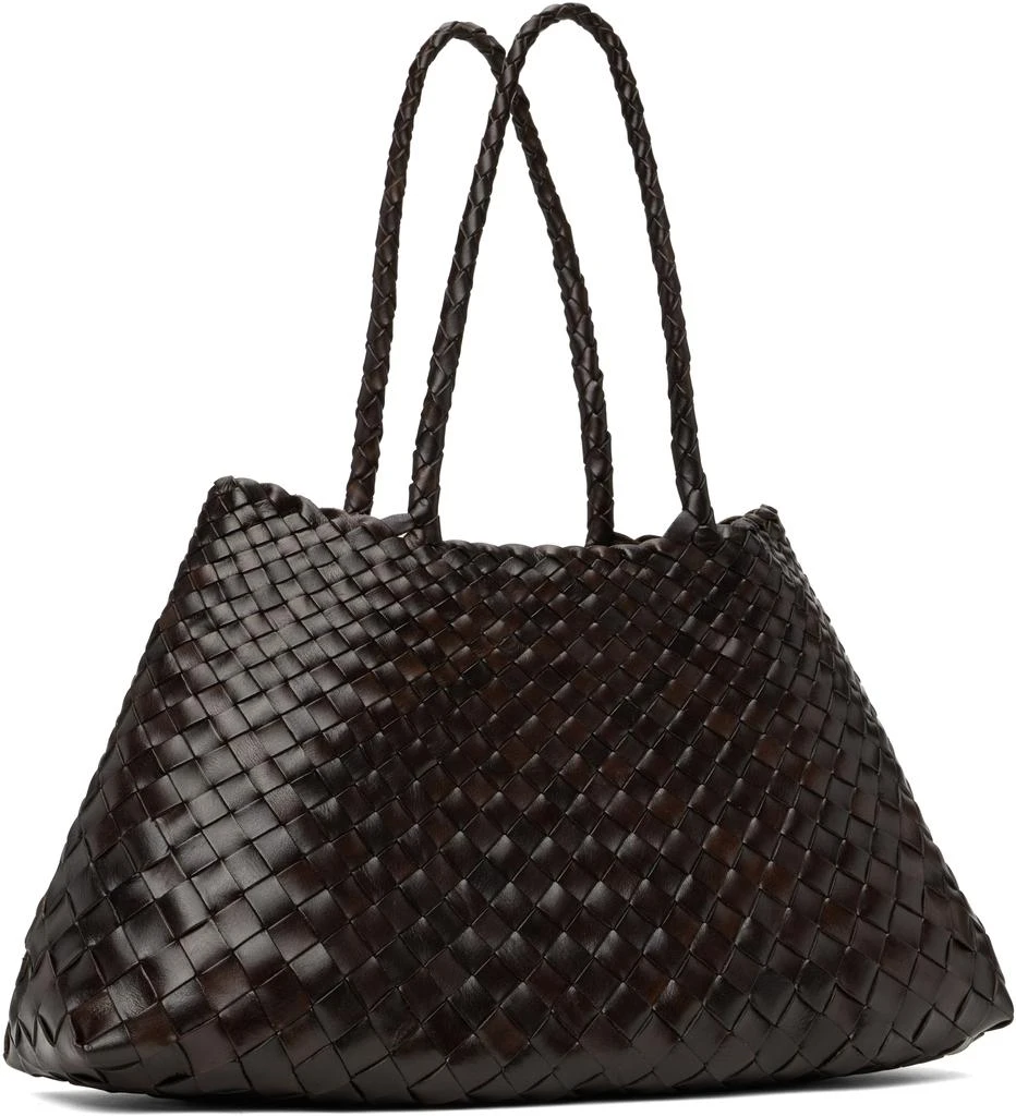 DRAGON DIFFUSION Brown Santa Croce Big Tote 3
