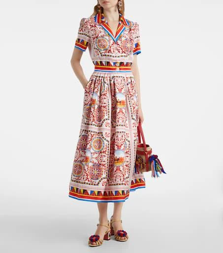 Dolce
Gabbana Taormina 60 embellished raffia sandals 3