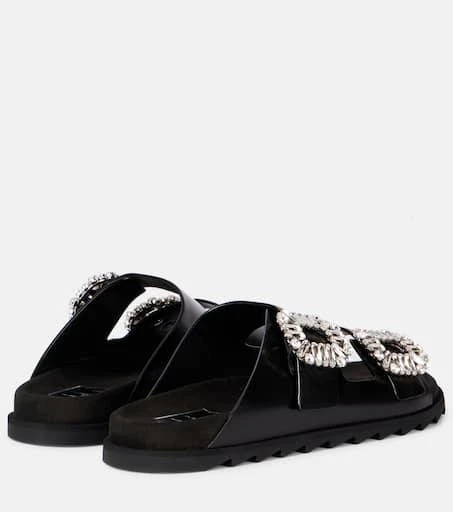 Roger Vivier Slidy Viv' leather sandals 2