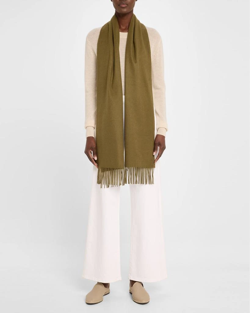 Johnstons of Elgin Fringe Cashmere Scarf 2