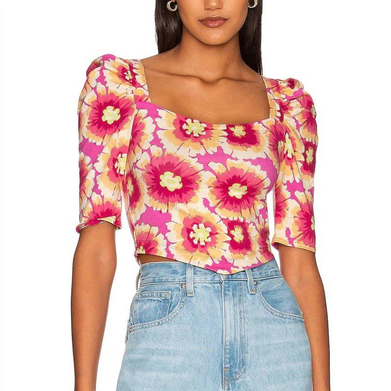 Free People Give Me More Top Pop Combo 1