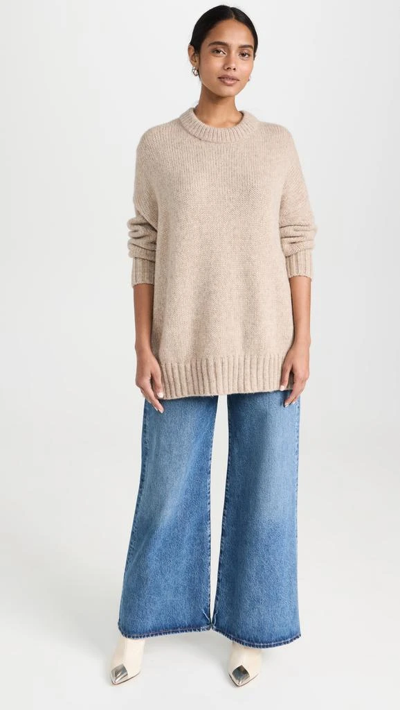Jenni Kayne Alpaca Cocoon Crewneck Sweater 4