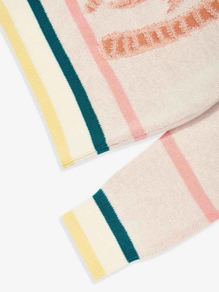 Zimmermann Zimmermann Girls Ottie Jacquard Sweater in Multicolour 4