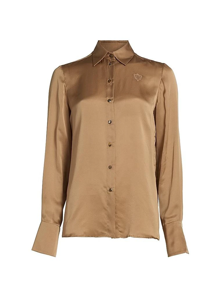 Zimmermann Hypnotic Silk Satin Shirt 1