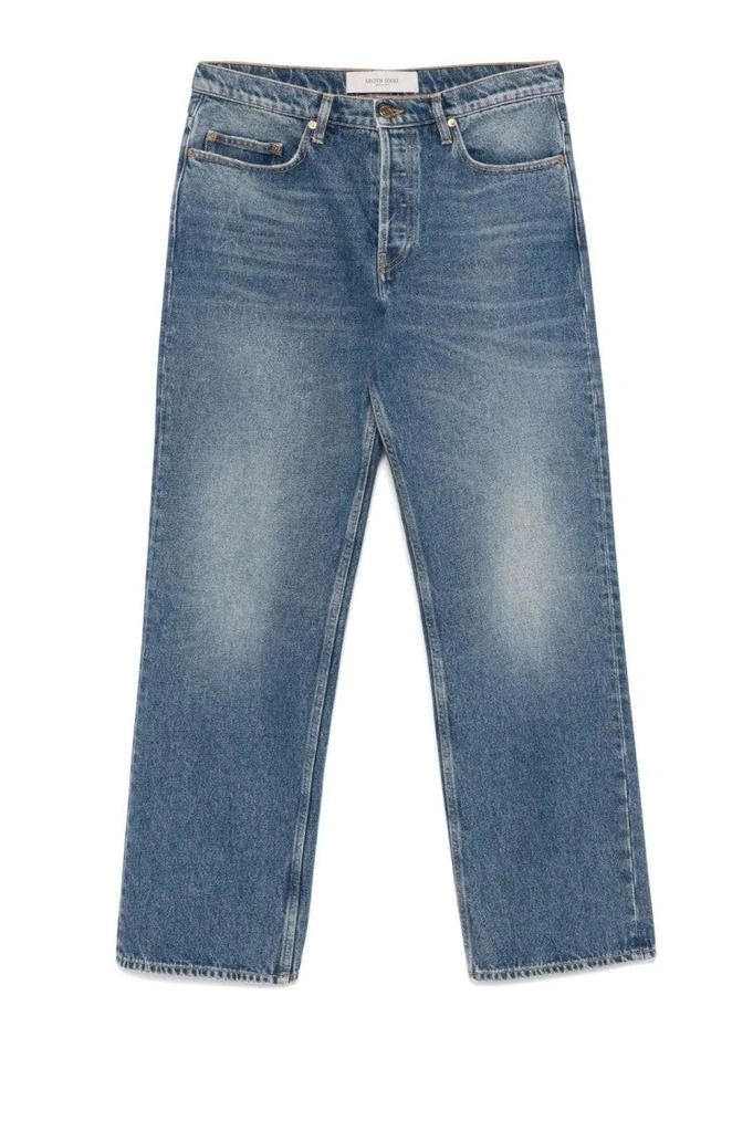 Golden Goose Faded Wash Straight Leg Denim Jeans 1