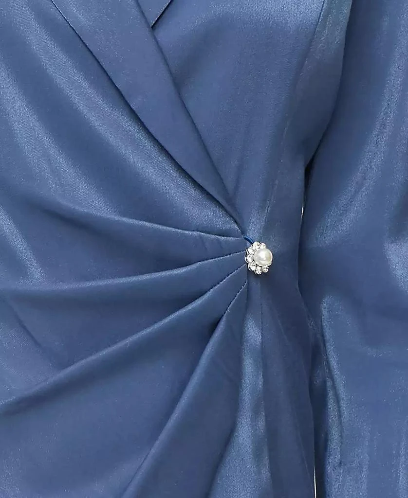 Alex Evenings Petite 3/4-Sleeve Jersey Jacket 3