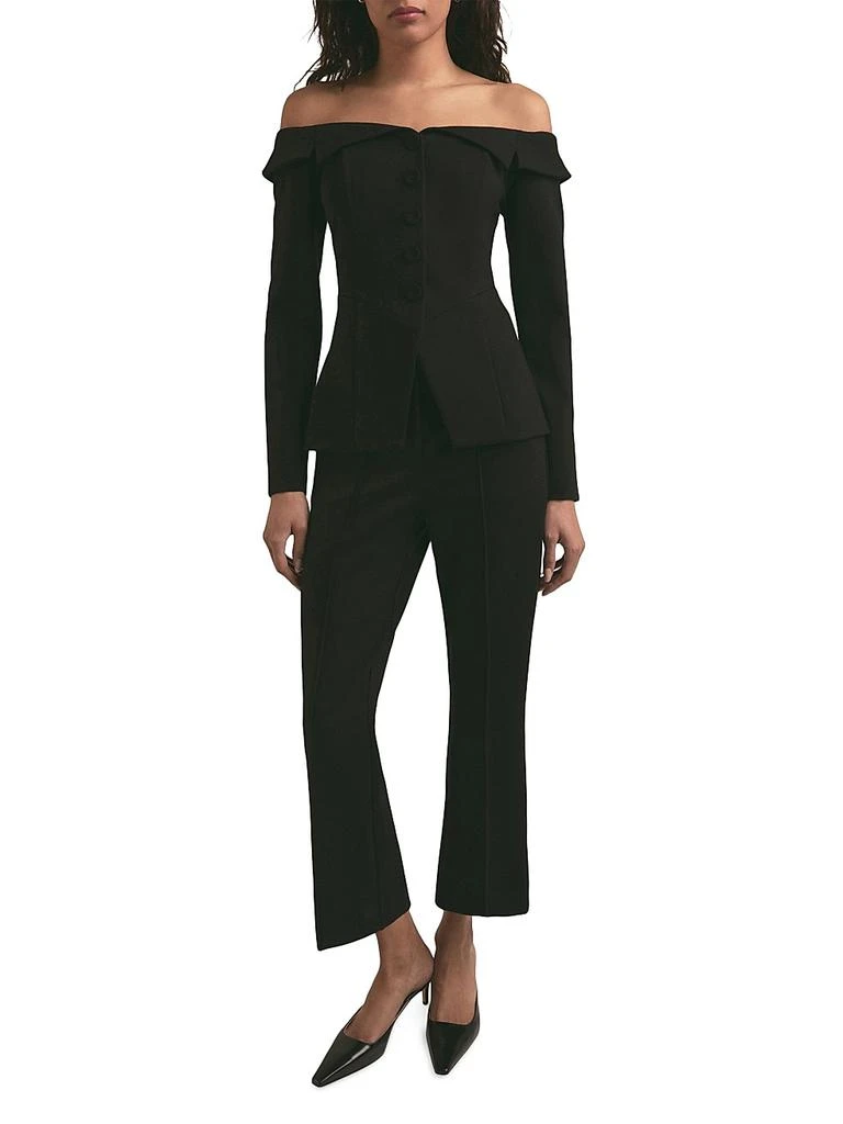 Favorite Daughter The Irina Off-The-Shoulder Jacket 2