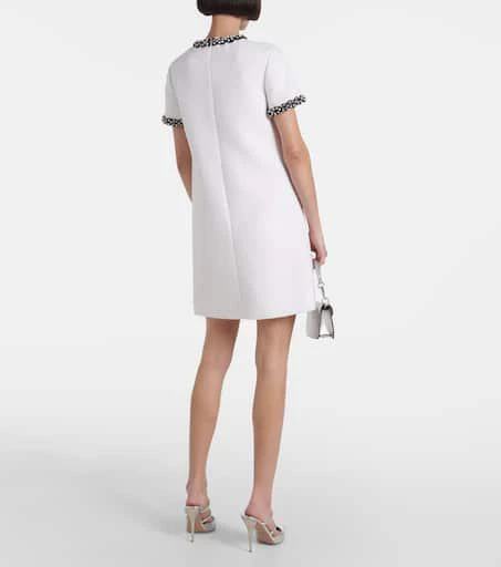 Valentino Embellished tweed minidress 3