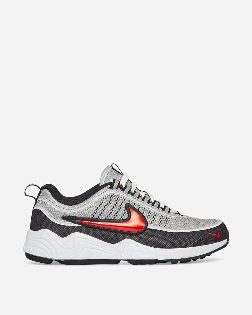 NIKE Air Zoom Spiridon Sneakers Silver / Sport Red 1