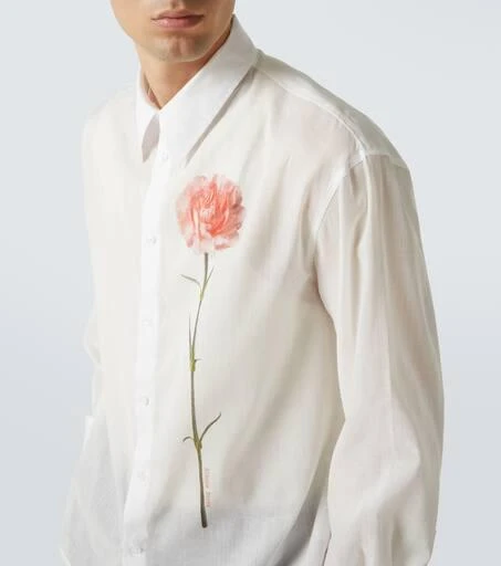 Simone Rocha Carnation printed dress shirt 5