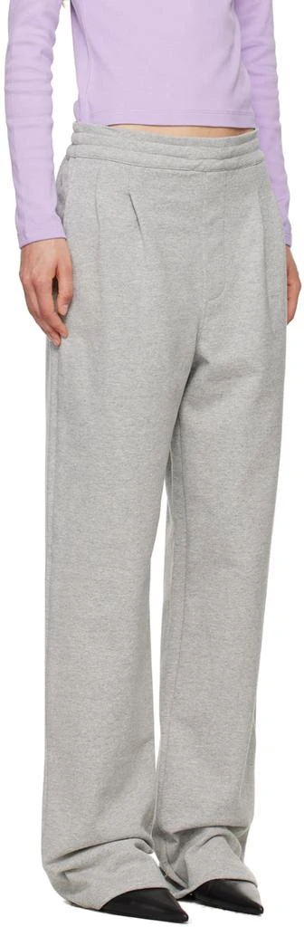 Carter Young Gray Pleated Sweatpants 2