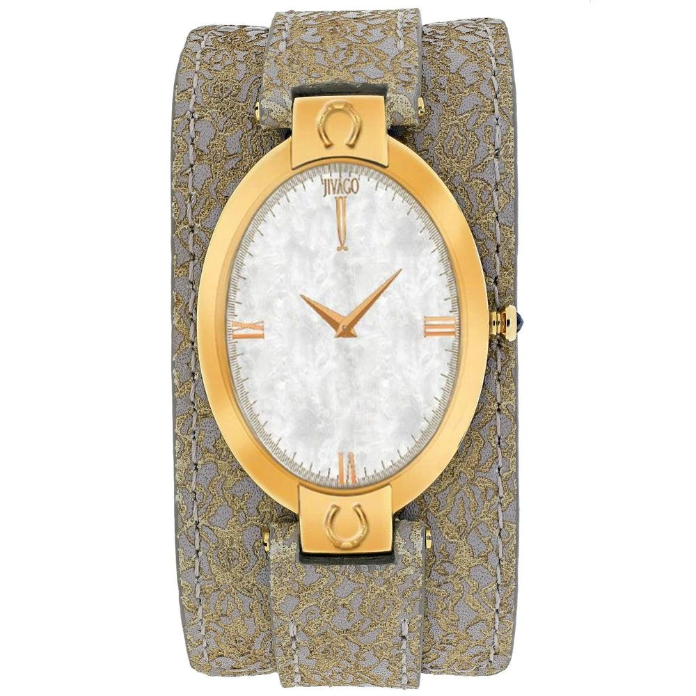 JIVAGO Women's White MOP dial Watch 1
