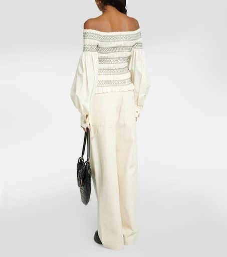 Max Mara Walk striped cotton top 3