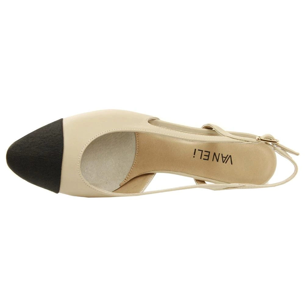 Vaneli Aliz Round Toe Slingback Pumps 4