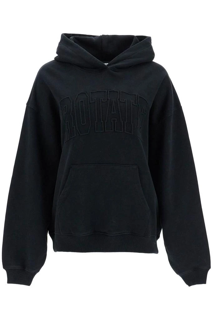 ROTATE Birger Christensen ROTATE Logo Embroidered Hoodie 1