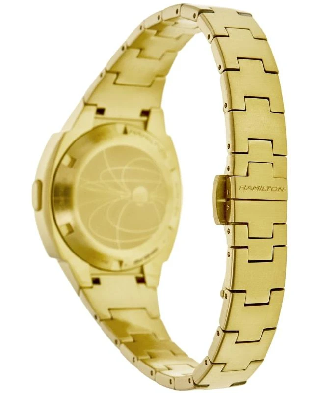 Hamilton Hamilton PSR Digital Quartz American Classic Yellow Gold PVD Steel Women's Watch H52314130 4