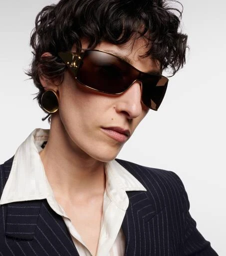 Celine Eyewear Triomphe Metal Racer shield sunglasses 3