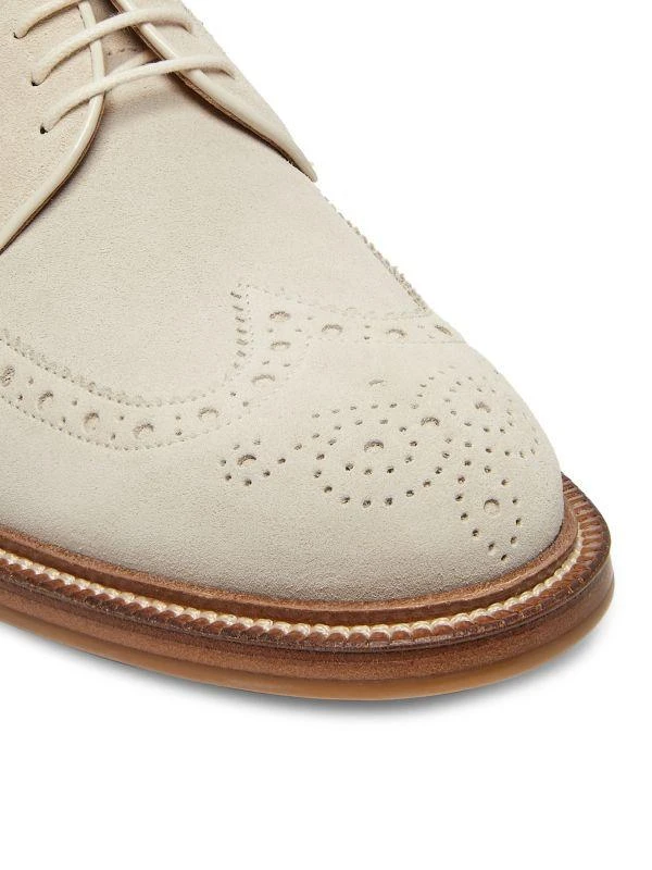 Brunello Cucinelli Suede Brogue Shoes 6